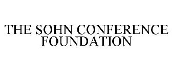 THE SOHN CONFERENCE FOUNDATION