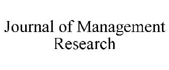 JOURNAL OF MANAGEMENT RESEARCH