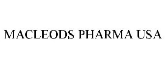 MACLEODS PHARMA USA