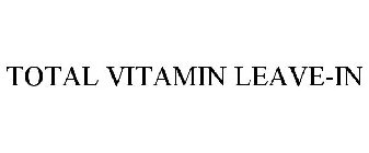 TOTAL VITAMIN LEAVE-IN TREATMENT