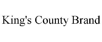 KING'S COUNTY BRAND