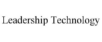 LEADERSHIP TECHNOLOGY