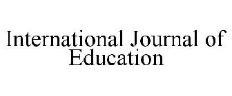INTERNATIONAL JOURNAL OF EDUCATION