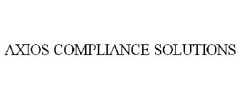 AXIOS COMPLIANCE SOLUTIONS