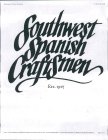 SOUTHWEST SPANISH CRAFTSMEN EST. 1927