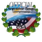 OFFICIAL ARGENTINE TANGO CHAMPIONSHIP USA
