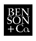 BEN SON + CO.