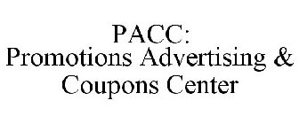 PACC: PROMOTIONS ADVERTISING & COUPONS CENTER