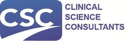 CSC CLINICAL SCIENCE CONSULTANTS