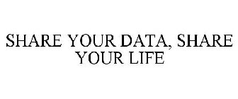 SHARE YOUR DATA, SHARE YOUR LIFE