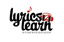 LYRICS2LEARN IN TUNE WITH EDUCATION