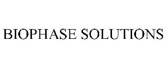 BIOPHASE SOLUTIONS