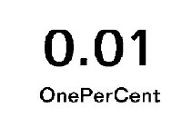0.01 ONEPERCENT