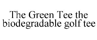 THE GREEN TEE THE BIODEGRADABLE GOLF TEE
