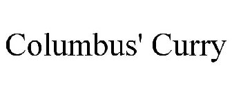 COLUMBUS' CURRY