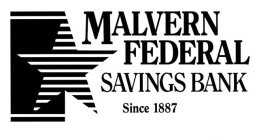 MALVERN FEDERAL SAVINGS BANK SINCE 1887