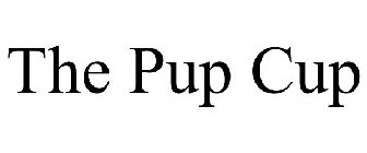 THE PUP CUP