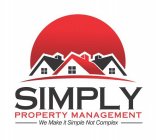 SIMPLY PROPERTY MANAGEMENT WE MAKE IT SIMPLE NOT COMPLEX