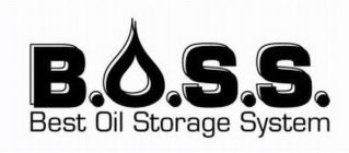 B.O.S.S. BEST OIL STORAGE SYSTEM