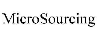 MICROSOURCING