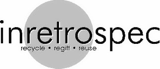 INRETROSPEC RECYCLE · REGIFT · REUSE