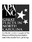 APA NC GREAT PLACES IN NORTH CAROLINA THE NORTH CAROLINA CHAPTER OF THE AMERICAN PLANNING ASSOCIATION CELEBRATES EXCELLENCE IN PLANNING.