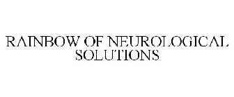 RAINBOW OF NEUROLOGICAL SOLUTIONS