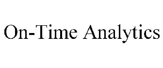 ON-TIME ANALYTICS