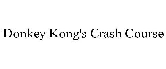 DONKEY KONG'S CRASH COURSE