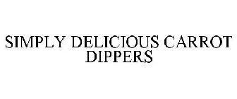 SIMPLY DELICIOUS CARROT DIPPERS