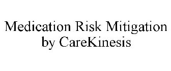 MEDICATION RISK MITIGATION BY CAREKINESIS