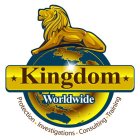 KINGDOM WORLDWIDE PROTECTION · INVESTIGATIONS · CONSULTING · TRAINING