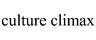 CULTURE CLIMAX