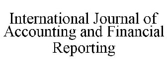 INTERNATIONAL JOURNAL OF ACCOUNTING AND FINANCIAL REPORTING