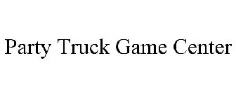 PARTY TRUCK GAME CENTER