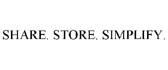 SHARE. STORE. SIMPLIFY.