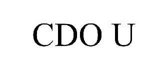 CDO U