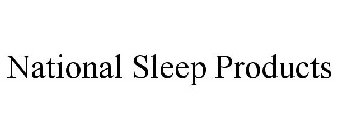 NATIONAL SLEEP PRODUCTS