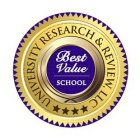 UNIVERSITY RESEARCH & REVIEW, LLC BEST VALUE SCHOOL