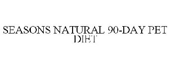 SEASONS NATURAL 90-DAY PET DIET