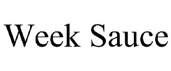 WEEK SAUCE