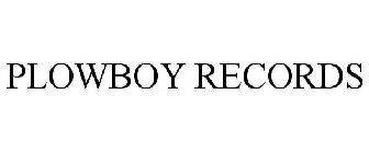PLOWBOY RECORDS