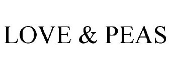 LOVE & PEAS