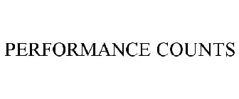 PERFORMANCE COUNTS