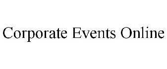 CORPORATE EVENTS ONLINE