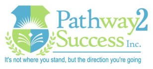 PATHWAY2 SUCESS INC. IT'S NOT WHERE YOU STAND, BUT THE DIRECTION YOU'RE GOING
