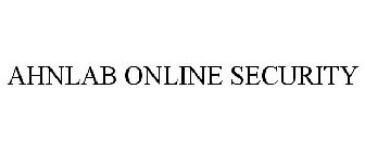 AHNLAB ONLINE SECURITY