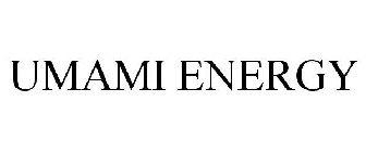 UMAMI ENERGY