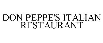 DON PEPPE'S ITALIAN RESTAURANT