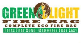 GREEN LIGHT FIRE BAG COMPLETE ECO FIRE BAG FIRES THAT BURN - MEMORIES THAT LAST
